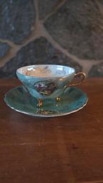 Vintage Versailles Theekop en Schotel, Antiek en Kunst, Antiek | Servies compleet, Ophalen of Verzenden