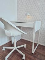 Bureau Micke / Loberget bureaustoel ikea, Ophalen, Zo goed als nieuw, Bureau