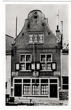 Spaarndam. Fotokaart van het voormalig Gemeentehuis., Verzamelen, Ansichtkaarten | Nederland, Ophalen of Verzenden, Ongelopen