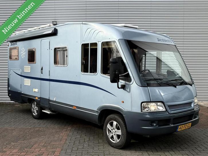 Dethleffs I 6571 B XXL Garage Dakairco Cruise Control Hordeu, Caravans en Kamperen, Campers, Bedrijf, tot en met 5, Dethleffs