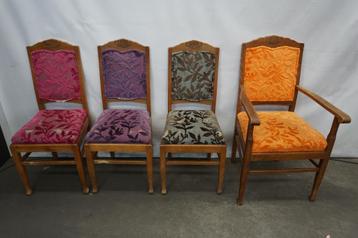 Koninklijke stoelen, houten prinses stoel, eetkamerstoelen beschikbaar voor biedingen