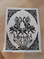 Originele poster uit Cambodia, Ophalen, A1 t/m A3, Dier of Natuur, Rechthoekig Staand