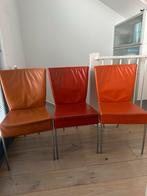Montis Spica eetkamerstoel, Gebruikt, Overige kleuren, Drie, Leer