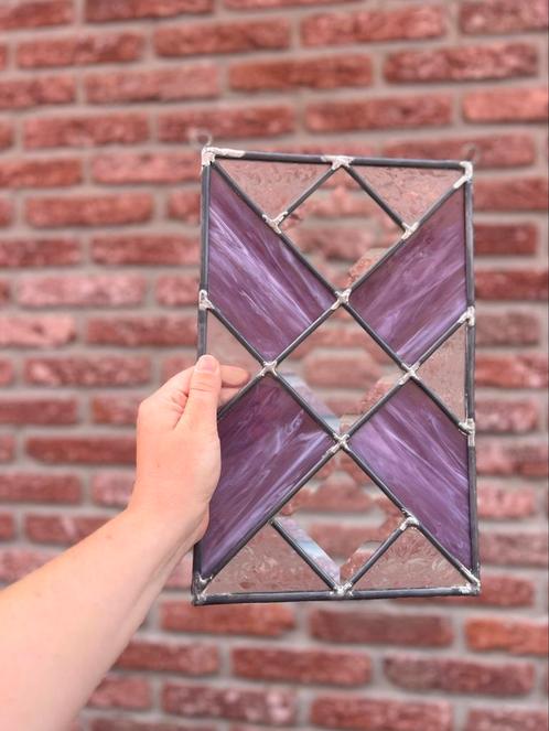 glas in lood, Huis en Inrichting, Woonaccessoires | Vazen, Ophalen of Verzenden