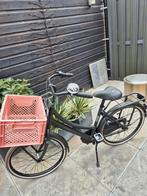 Cortina fiets 20 inch zwart mat met fietsmand, Fietsen en Brommers, Fietsen | Meisjes, Ophalen, Zo goed als nieuw, 20 inch