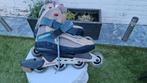 Bauer skeelers met set valbeschermers, Verstelbaar, Bauer, Inline skates 4 wielen, Ophalen of Verzenden