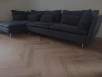 Soderhamn 4 zits met chaise longue donkergrijs Fridtuna beschikbaar voor biedingen