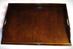 Groot houten dienblad met snijwerk, 67 x 47 (cm)., Huis en Inrichting, Woonaccessoires | Dienbladen, Ophalen of Verzenden