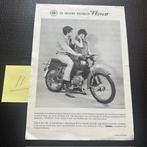 KREIDLER Florett  1966  (#11) Bromfiets folder brochure, Ophalen of Verzenden, Gelezen, Folder