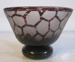 art deco Schneider vaas bowl Le verre francais 25, Antiek en Kunst, Verzenden