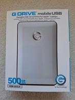USB externe HD schijf G Drive 500GB, Computers en Software, Harde schijven, Ophalen of Verzenden, Zo goed als nieuw, Laptop, G-Technology