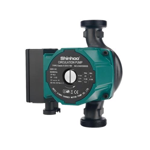 Circulatie cv pomp 25-6-130 Shinhoo, Doe-het-zelf en Verbouw, Verwarming en Radiatoren, Nieuw, Overige typen, Ophalen