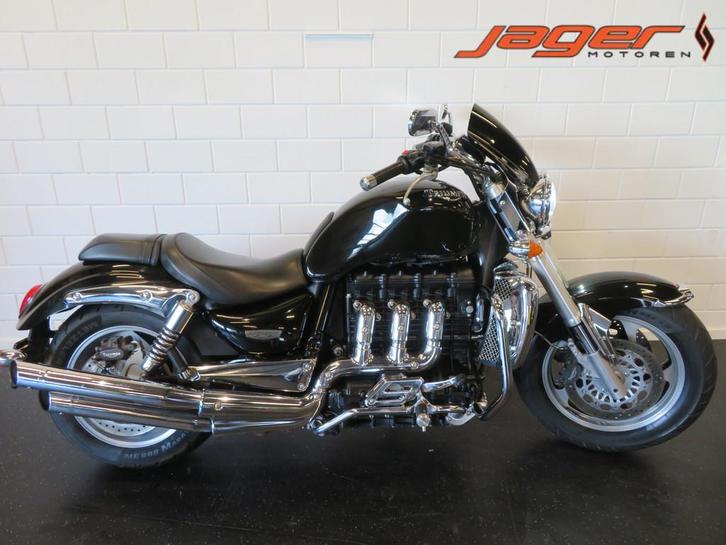 Triumph ROCKET III ROADSTER PERFECT! (bj 2009), Motoren, Motoren | Triumph, Bedrijf, Chopper