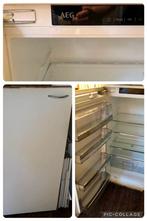 Te koop: AEG Inbouw koelkast 58x102 cm, 200 liter of meer, Zonder vriesvak, 85 tot 120 cm, Zo goed als nieuw