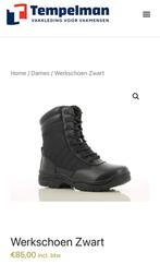 Tempelman Veiligheids Werkschoenen Zwart Maat 43, Zwart, Ophalen of Verzenden, Zo goed als nieuw, Tempelman