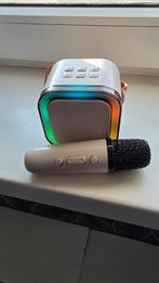 Bluetooth Karaoke Set met Microfoon en leds, Ophalen of Verzenden, Nieuw, Complete set