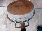 Koperen pan., Huis en Inrichting, Keuken | Potten en Pannen, Ophalen of Verzenden, Gebruikt, Overige materialen, Koekenpan of Braadpan