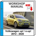 Volkswagen UP-/e-UP 2012-2020 Workshop manual op DVD in PDF, Auto diversen, Handleidingen en Instructieboekjes, Verzenden