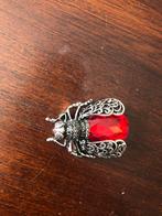 Mooie sierlijke Bij/ Kever broche, Sieraden, Tassen en Uiterlijk, Broches, Ophalen of Verzenden, Zo goed als nieuw, Zilver, Overige materialen
