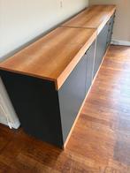 Pastoe kasten hout - deurtjes en lades, Huis en Inrichting, Ophalen, Gebruikt, 25 tot 50 cm, 50 tot 100 cm