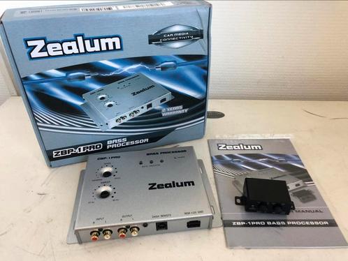 Zealum bassprocessor new old stock met remote, Auto diversen, Autoradio's, Zo goed als nieuw, Ophalen of Verzenden