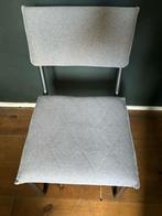 4x stoelen, Huis en Inrichting, Stoelen, Ophalen, Gebruikt, Grijs, Vier