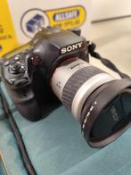 Complete Sony A77 Spiegelreflex Set met 7 Lenzen + Flitser, Ophalen, Gebruikt, Spiegelreflex, Sony