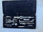 Antieke LOTTER passer set, Antiek en Kunst, Ophalen of Verzenden