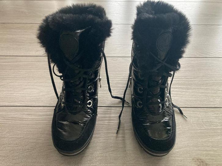 Warme winter laarzen, Kleding | Dames, Schoenen, Zo goed als nieuw, Lage of Enkellaarzen, Zwart, Ophalen of Verzenden