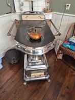 Vintage fornuis Selecta, Witgoed en Apparatuur, Fornuizen, Ophalen, 4 kookzones, Zo goed als nieuw, Gas