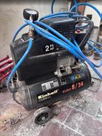 Einhell Global compressor Euro 8/24, Doe-het-zelf en Verbouw, Compressors, Ophalen, Gebruikt, 6 tot 10 bar, Minder dan 200 liter/min