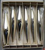 Doos met 6 grote oude zilverkleurige pegels, onbeschadigd., Ophalen of Verzenden, Zo goed als nieuw