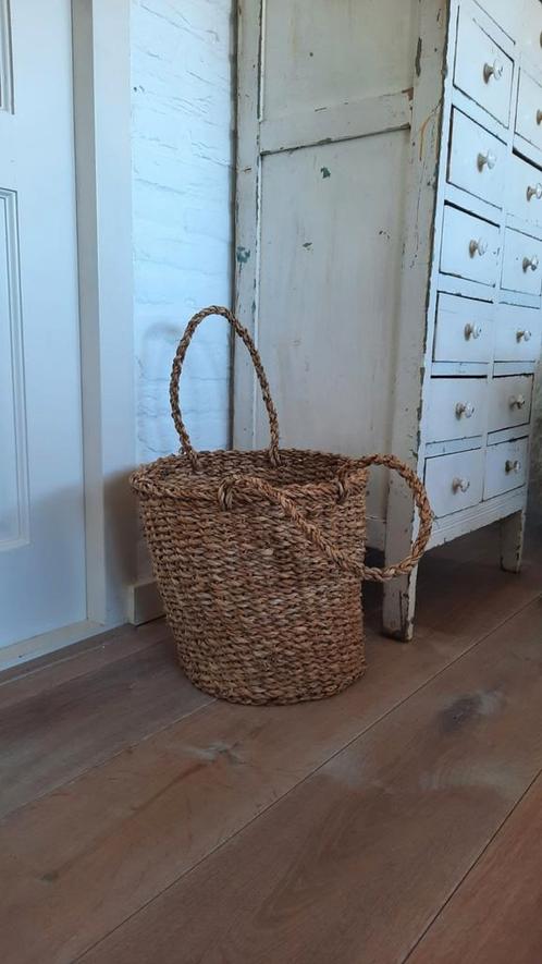 Mand (nuzzelspul), Huis en Inrichting, Woonaccessoires | Schalen en Manden, Nieuw, Rond, Overige materialen, Ophalen of Verzenden