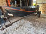 beenakker vlet 4 meter zelflozend dek  + trailer, Watersport en Boten, Geen motor, Gebruikt, Ophalen of Verzenden, Tot 10 pk