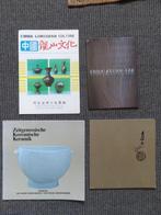 4 boeken over keramiek uit China, Japan en Korea, Verzenden