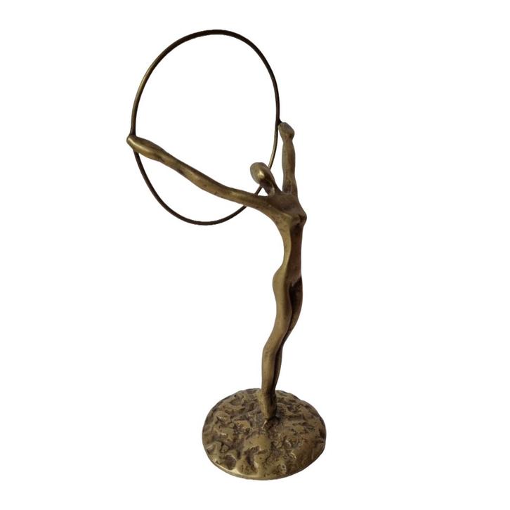 Vintage Bronzen ballerina, Antiek en Kunst, Kunst | Beelden en Houtsnijwerken, Ophalen of Verzenden