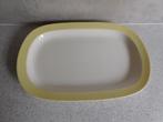 Schaal 32x21 cm. Geel Royal Sphinx Maastricht, Antiek en Kunst, Antiek | Servies los, Ophalen of Verzenden
