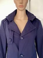 J491 Drykorn maat 40=M jas tussenjas trenchcoat donker-blauw, Maat 38/40 (M), Drykorn, Blauw, Ophalen of Verzenden