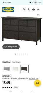Hemnes lade kast, Huis en Inrichting, Gebruikt, 3 of 4 laden, Minder dan 100 cm, 25 tot 50 cm