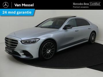 Mercedes-Benz S-klasse 500 4MATIC Lang AMG Line /Panoramadak beschikbaar voor biedingen