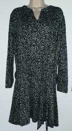 Janina jurk maat 48, Kleding | Dames, Grote Maten, Ophalen of Verzenden, Zo goed als nieuw, Zwart, Jurk