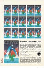 Denemarken jul zegels 1992 Randers MNH, Postzegels en Munten, Postzegels | Europa | Scandinavië, Denemarken, Verzenden, Postfris