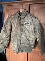 Alpha Industries Bomberjack MA-1 Piloten Bomber Jacket Small, Ophalen of Verzenden, Nieuw, Maat 46 (S) of kleiner, Groen