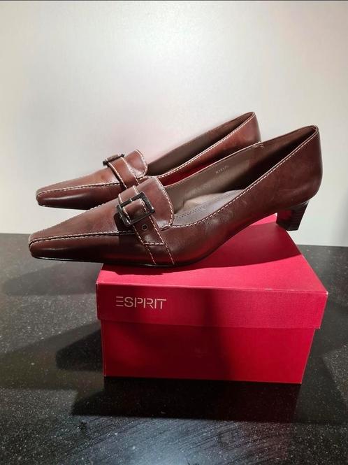 Dames instappers (nieuw) - maat 40, Kleding | Dames, Schoenen, Nieuw, Instappers, Bruin, Ophalen of Verzenden