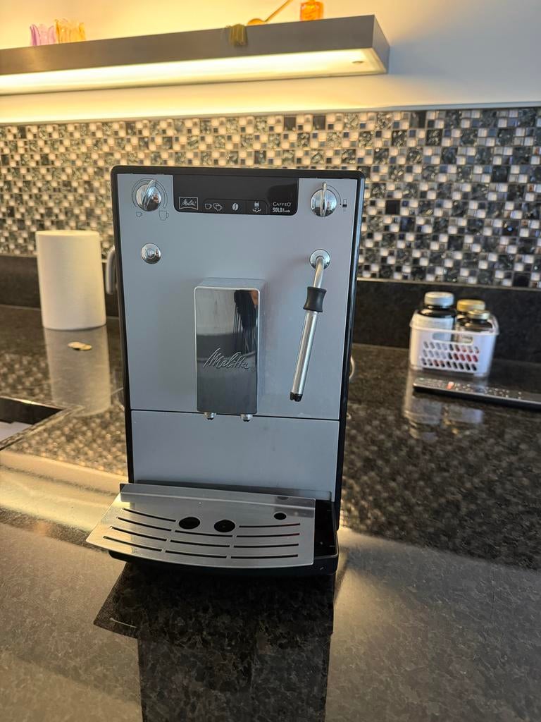 Melitta Caffeo Solo koffiemachine, Stoompijpje, Gebruikt, Koffiemachine, 2 tot 4 kopjes