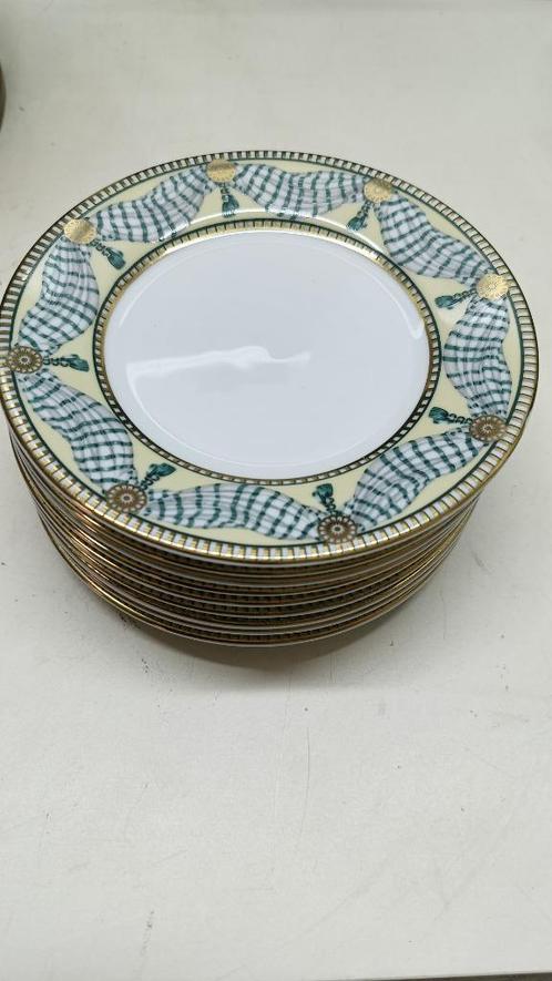 9x Muirfield ontbijtbordjes Proscenium – 16,5 cm, Huis en Inrichting, Keuken | Servies, Zo goed als nieuw, Bord(en), Overige stijlen
