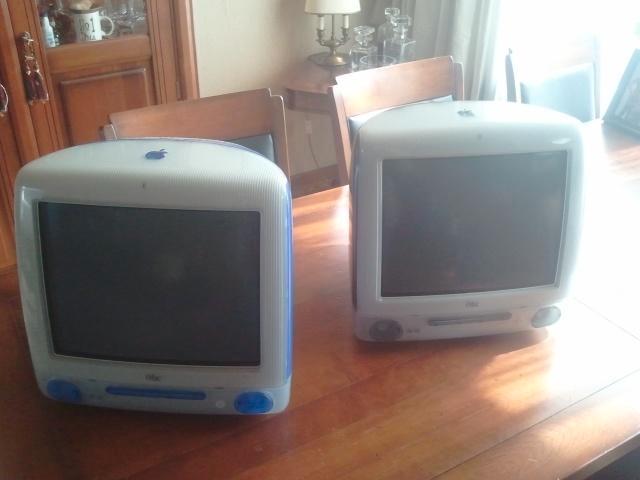 computer vintage Apple iMac G3 Blue., Computers en Software, Vintage Computers, Ophalen
