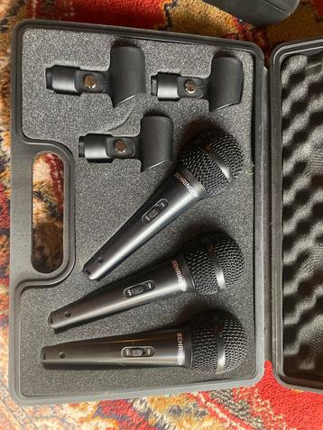 Behringer Microfoon Set - 3 stuks beschikbaar voor biedingen