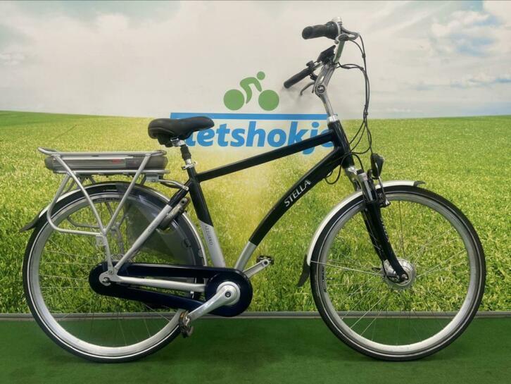 Fietshokje Amersfoort: Stella Azzurro heren E-Bike N8 H51, Fietsen en Brommers, Elektrische fietsen, Gebruikt, Overige merken