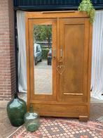 Mooie vintage kledingkast, Huis en Inrichting, Kasten | Kledingkasten, Ophalen, Gebruikt, 100 tot 150 cm, 150 tot 200 cm